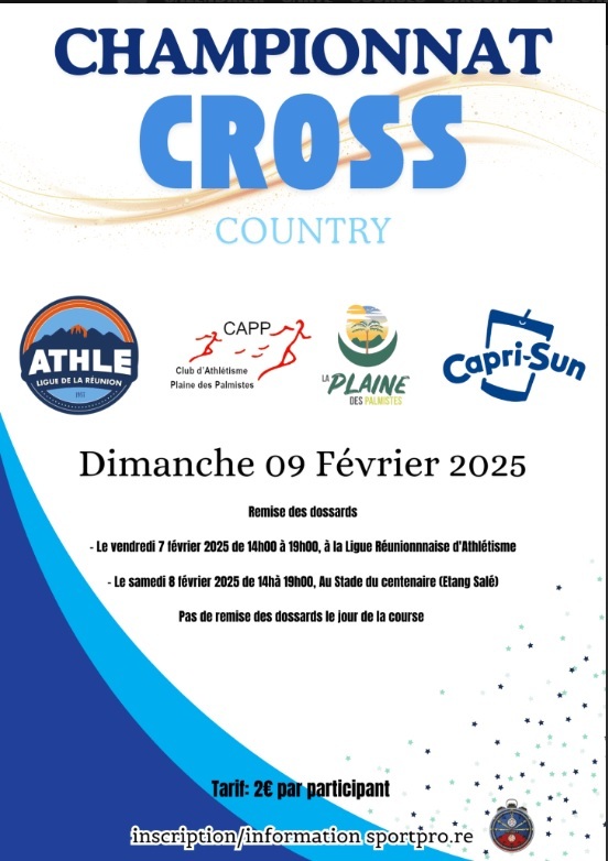 Résultats championnat cross plaine des palmistes