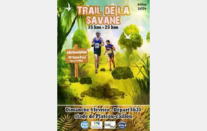 Chpt 10KM STE SUZANNE et trail savane 15KM