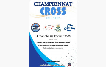 Résultats championnat cross plaine des palmistes