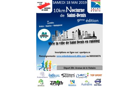 10 kms nocturne de saint-denis et handisport